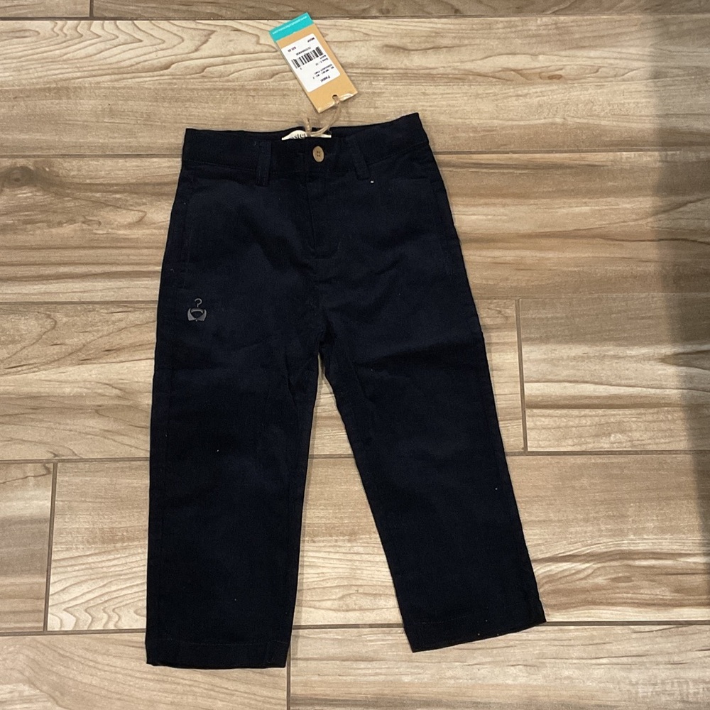 Pastel Kids Navy Corduroy Pants